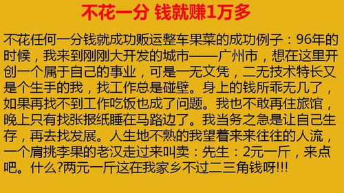 离异女性如何快速赚钱，探索现代职场的新机遇与创业之路